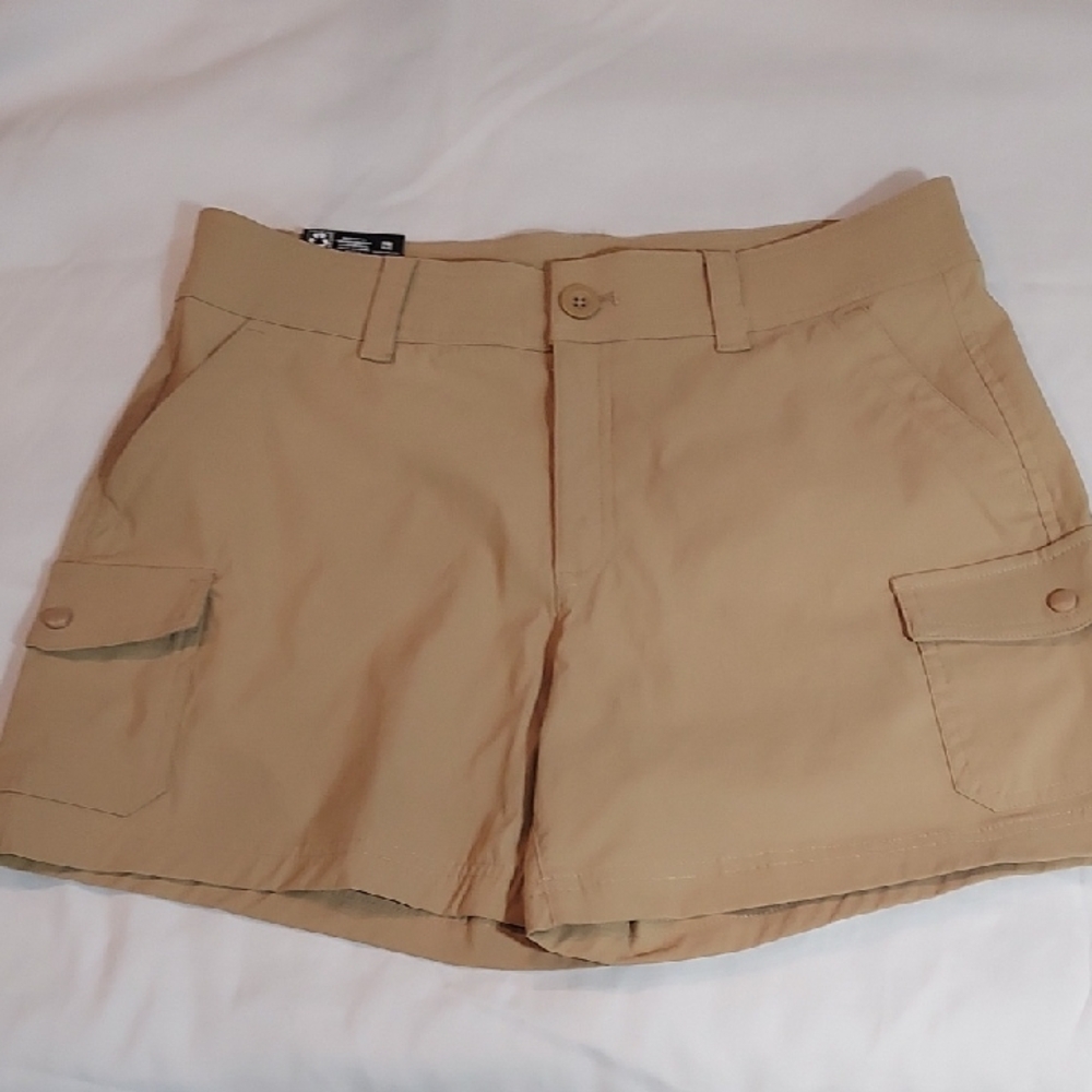 Women's Eddie Bauer Khaki Cargo Shorts
